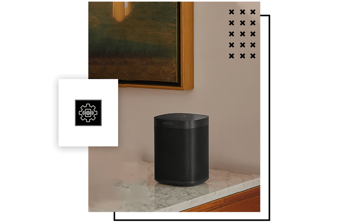 Sonos speaker setup