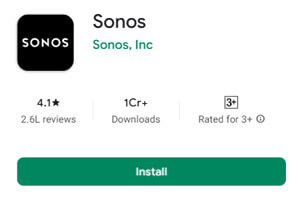 Sonos app